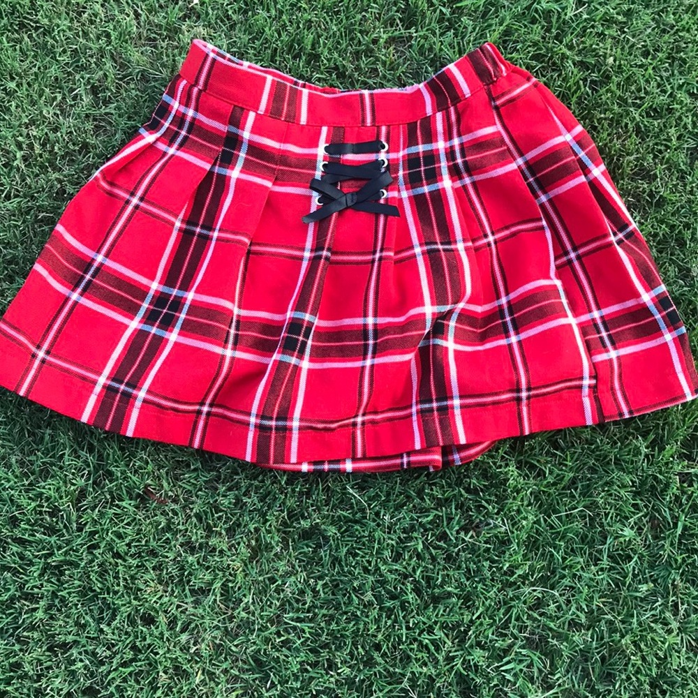 I cute flannel skirt